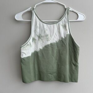 Athleta Aurora Seamless High Neck Crop Tank